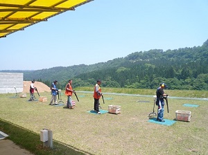 射撃の様子